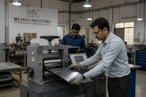 single head machine work