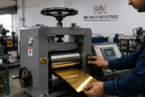 jewellery wire and sheet rolling machine