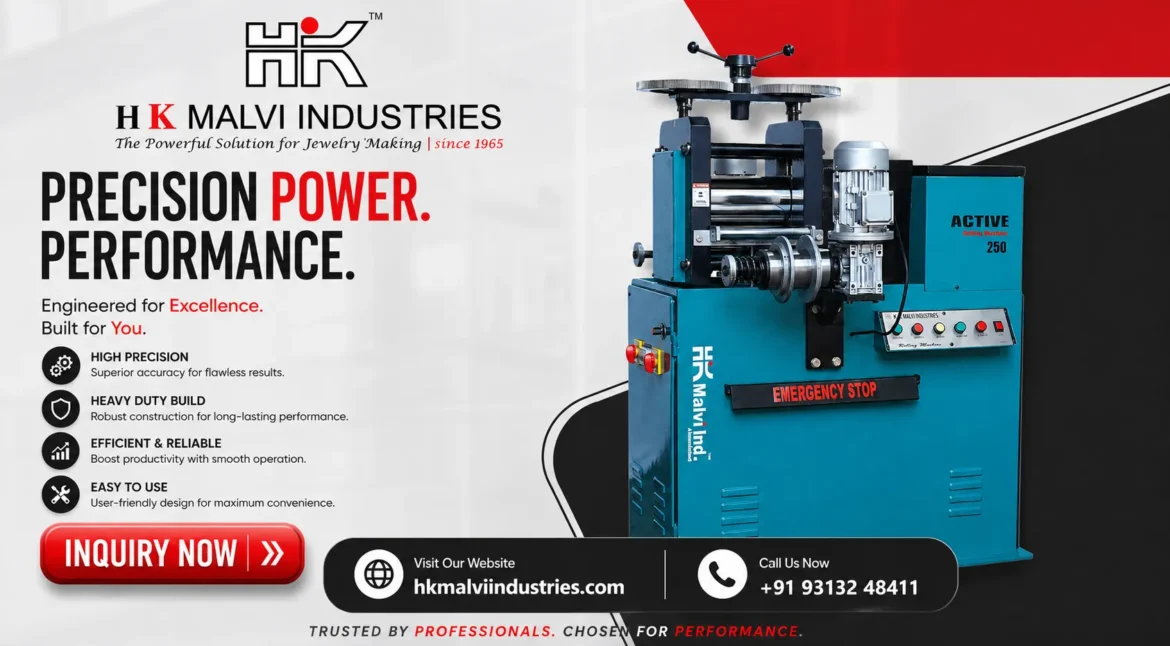 best jewellery rolling machine india 2026