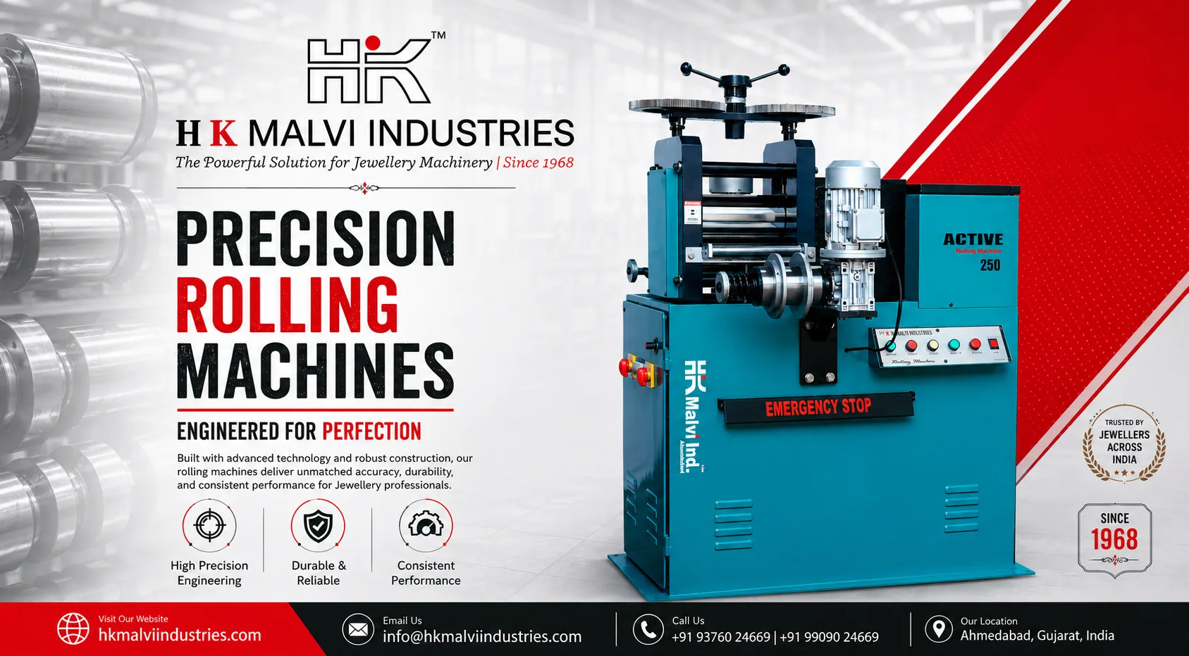 boost jewellery production with precision rolling machine
