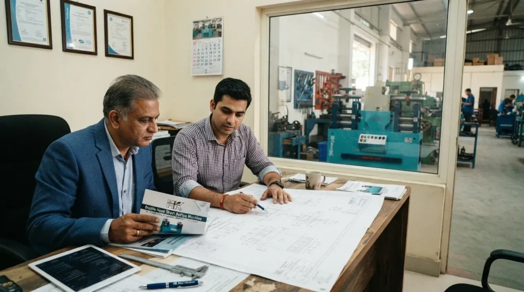 custom double head sheet rolling machine consultation for jewellery manufacturers