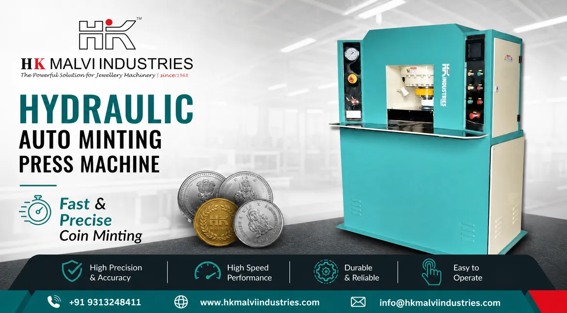 hydraulic auto minting press machine for coin production