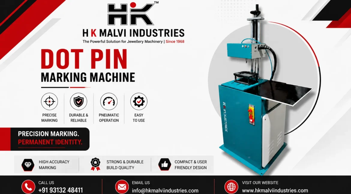 Dot Pin Marking Machine By Hk Malvi